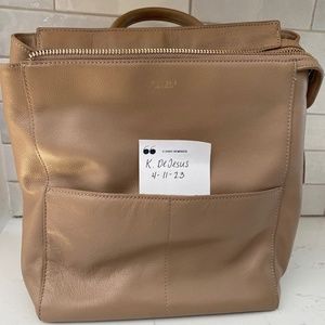 Mina Baie Harper Midi Backpack (Genuine Leather)